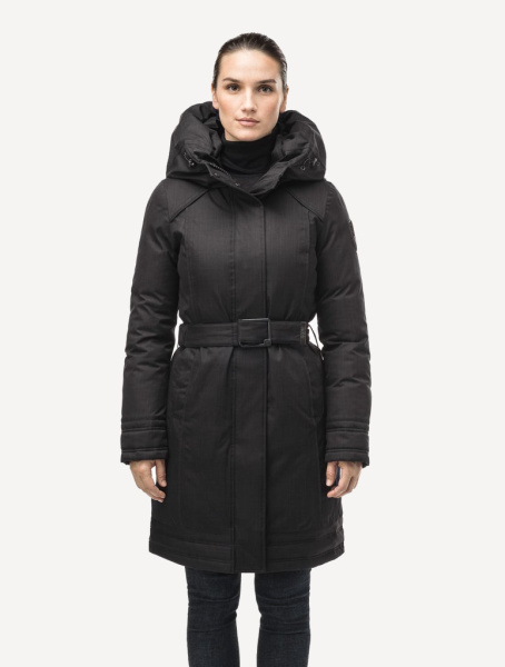 Пуховое пальто Astrid (Женский; S; Black)